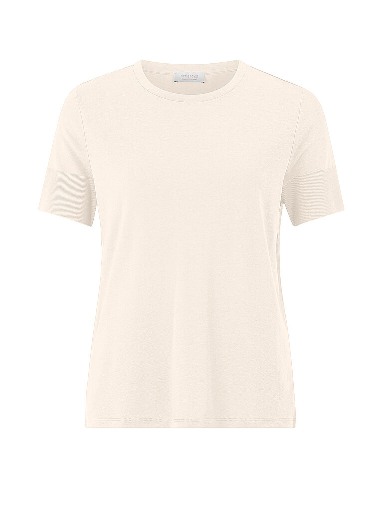 Richroyal T-shirt crème XL