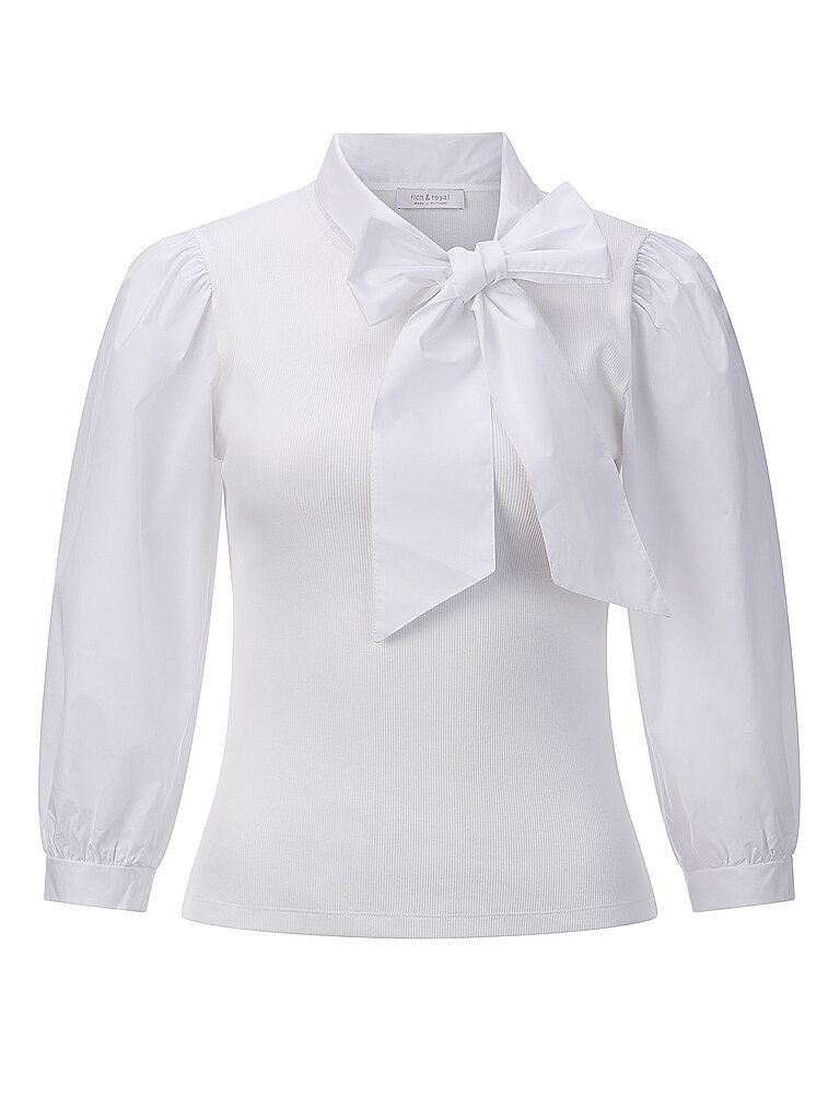Richroyal T-shirt blouse blanc S