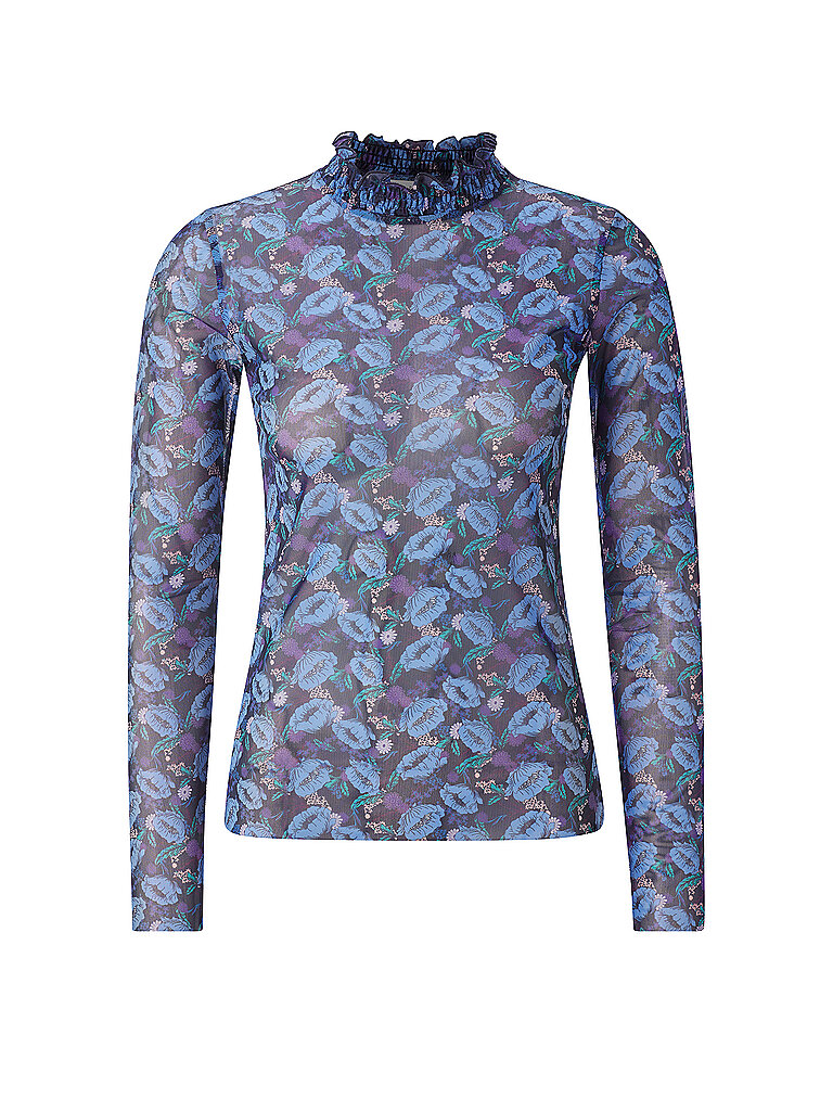 T-shirt à manches longues bleu marine XS