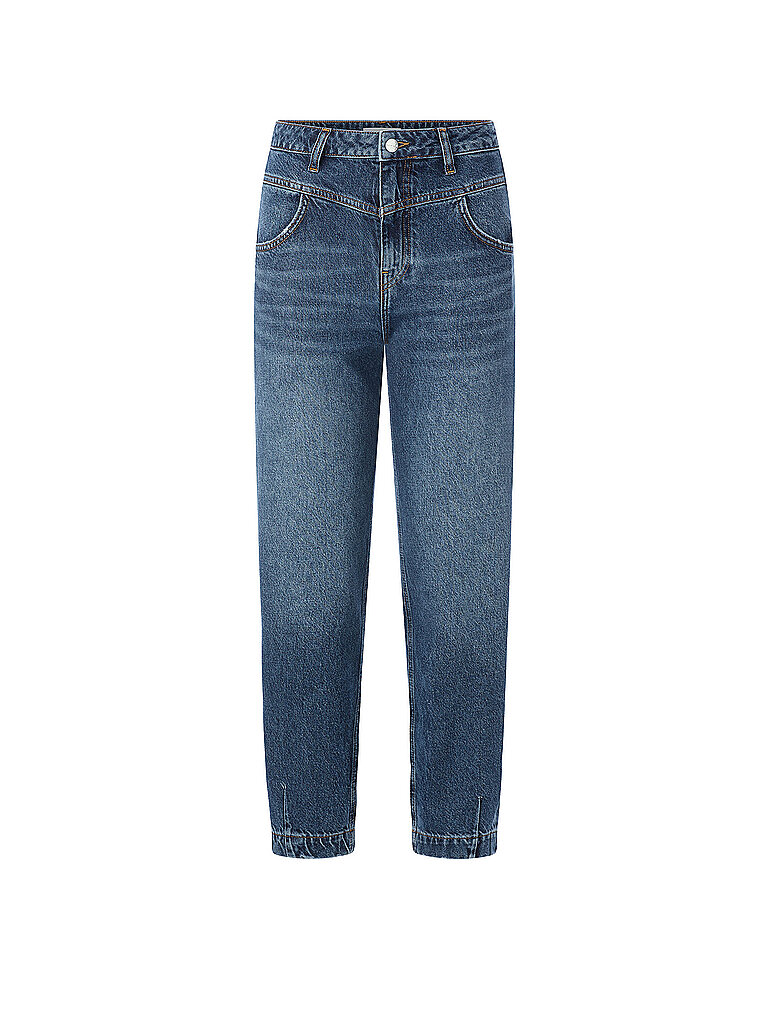 Jeans coupe ballon bleu 25/L32