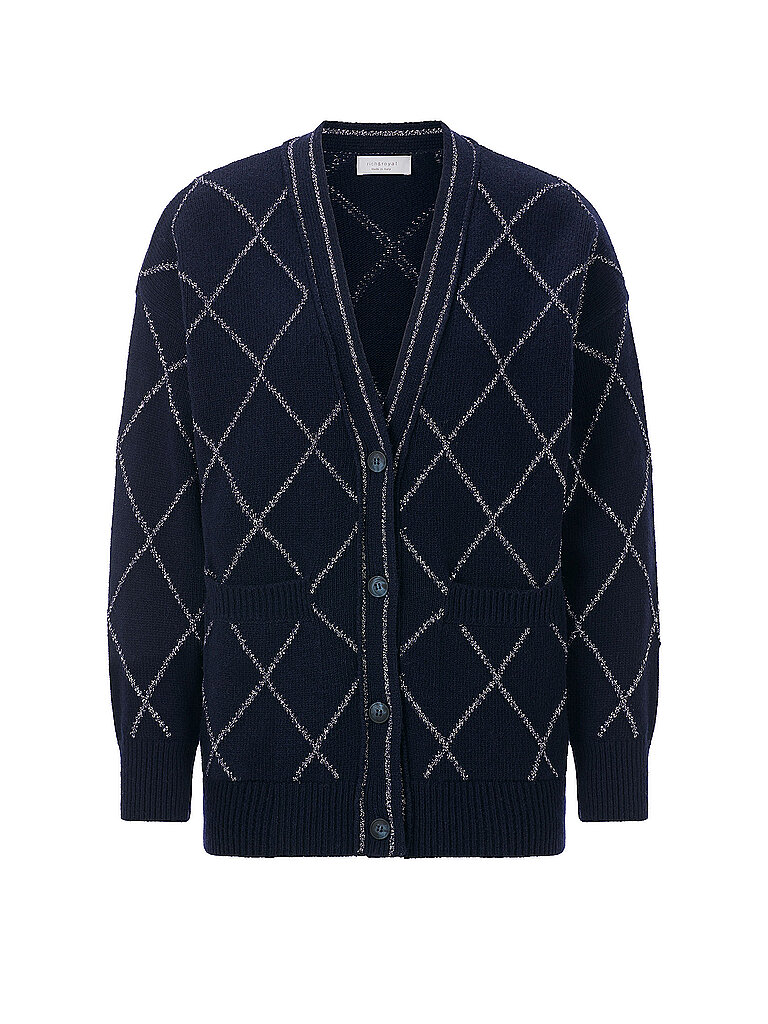 Richroyal Cardigan bleu marine S