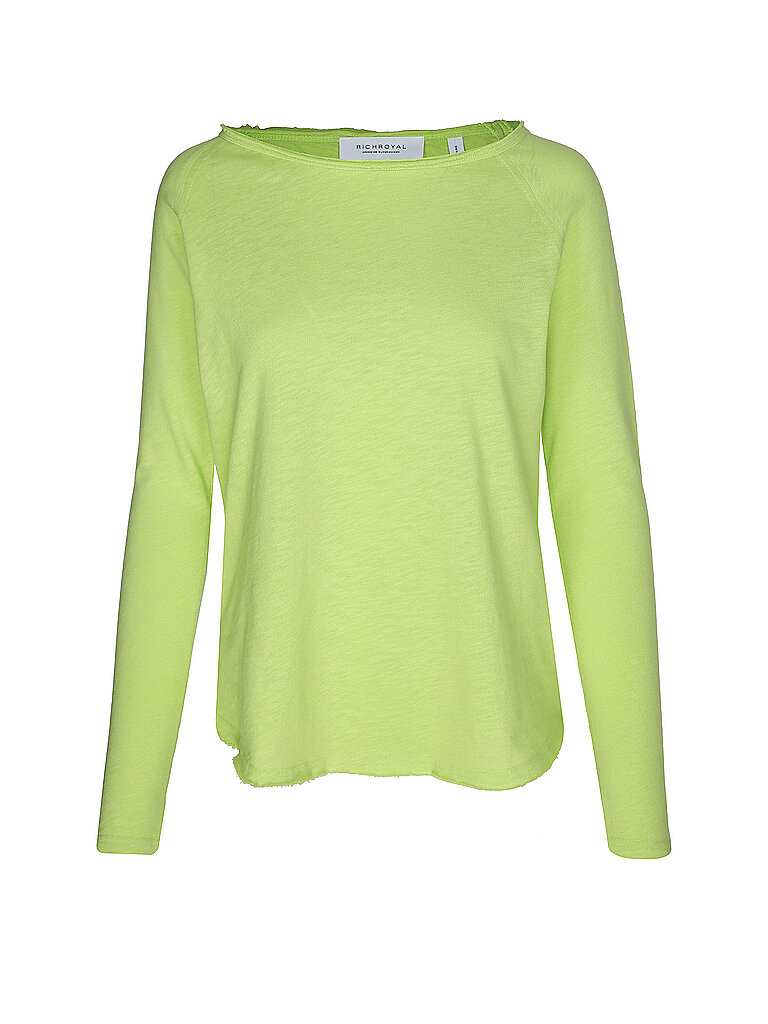 RICHROYAL T-shirt à manches longues vert | XL