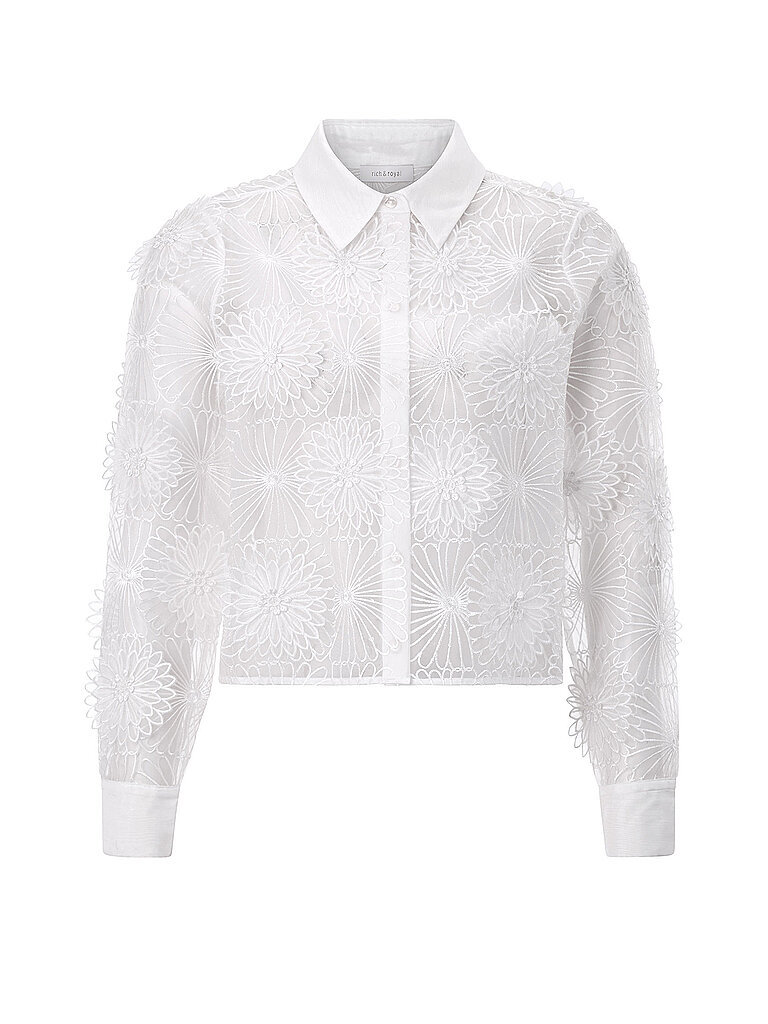 Richroyal Bluse blanc 40