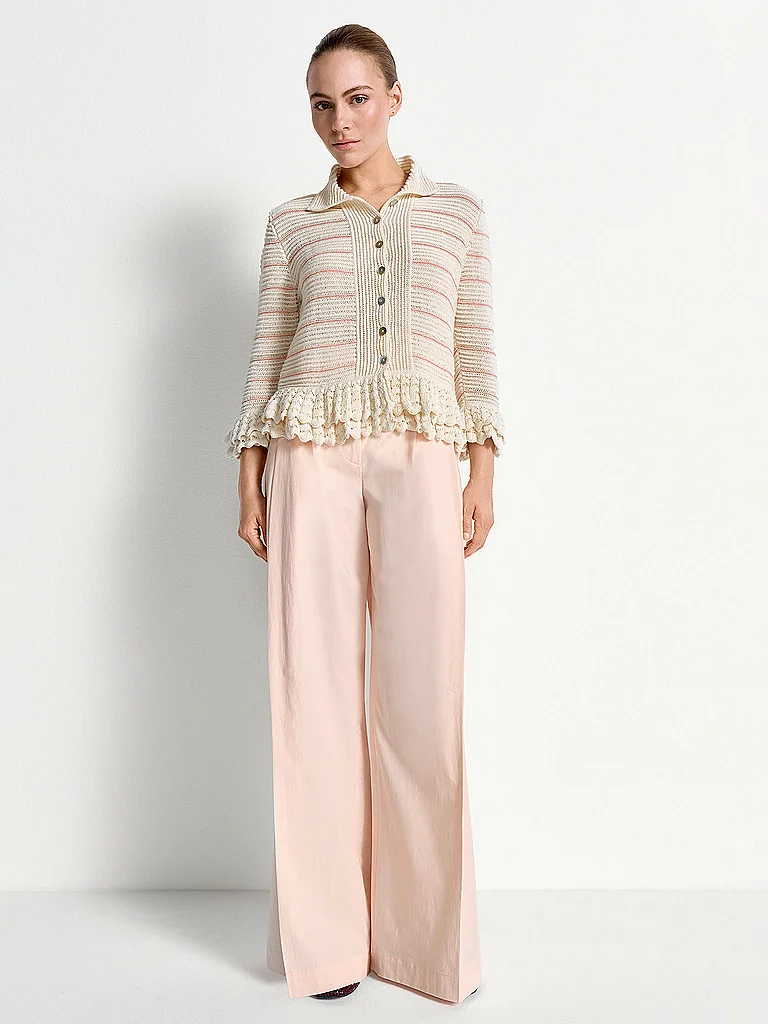 Richroyal Cardigan Pearl White M 5