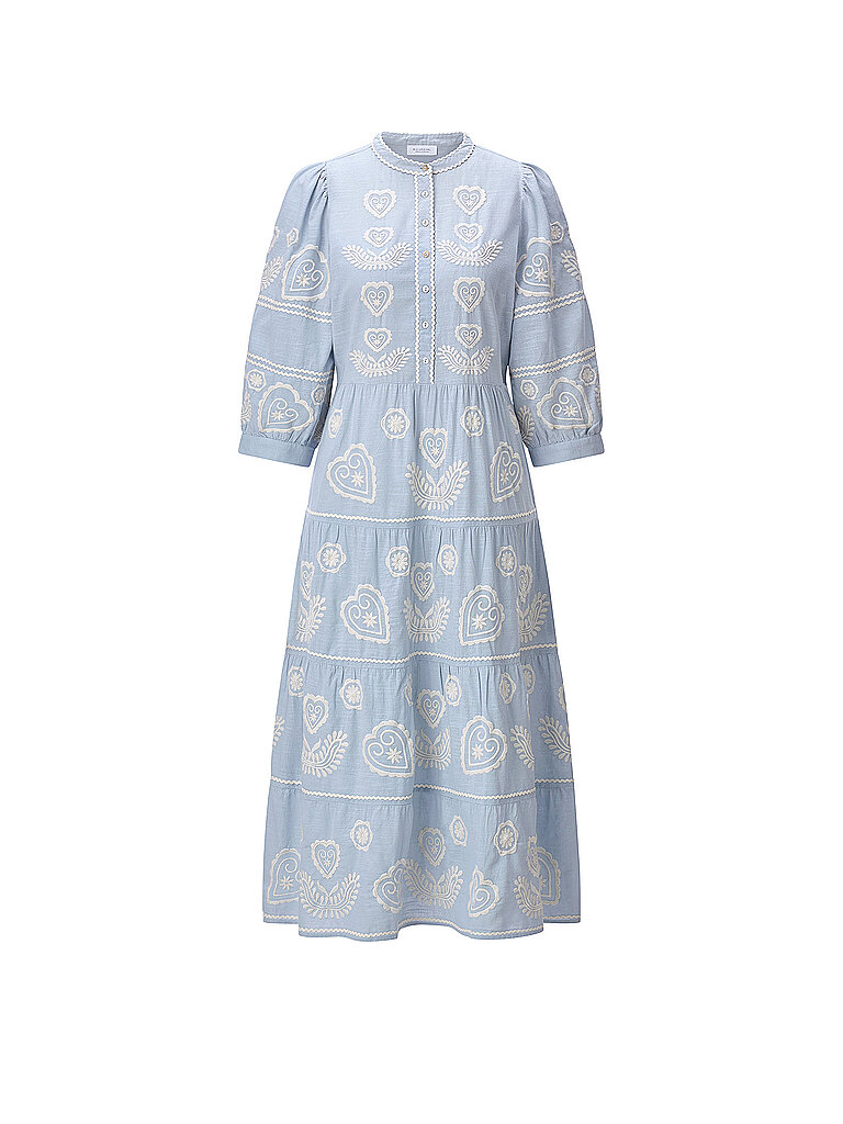 Richroyal Robe midi bleu clair 34
