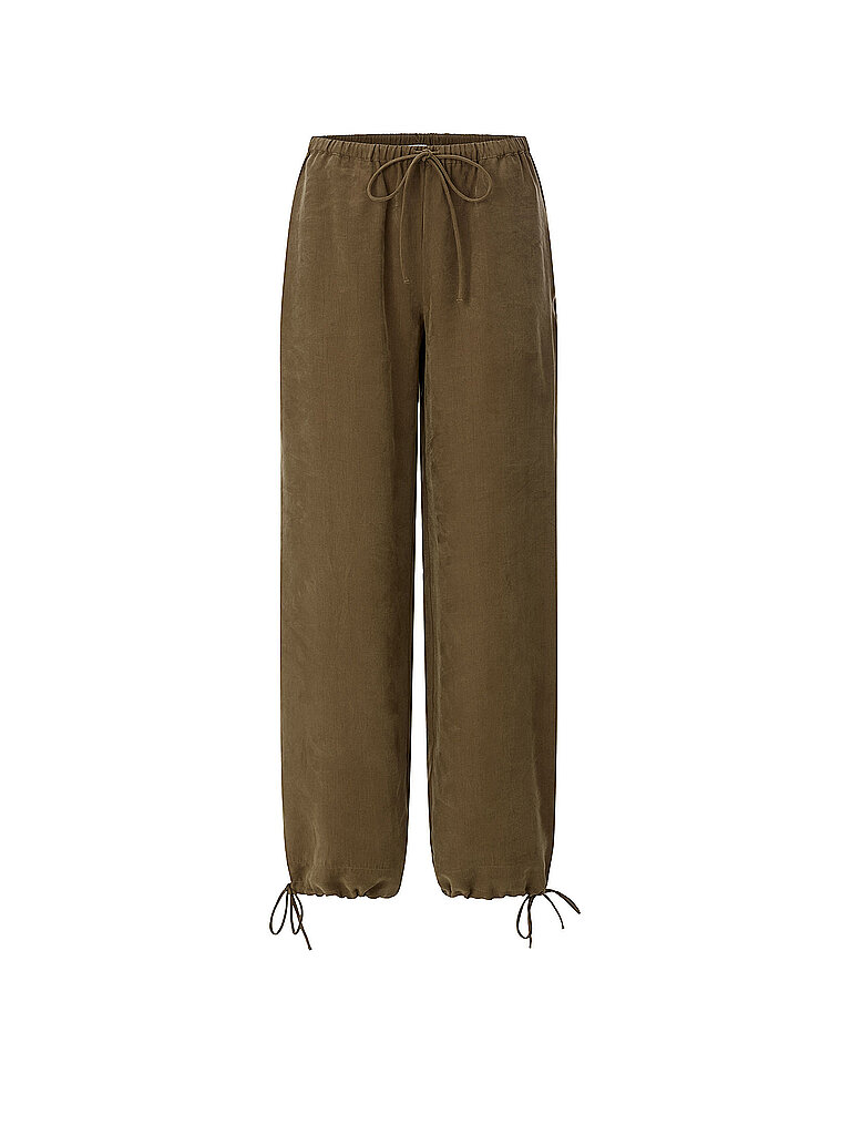 Pantalon Jambe Baril marron 38