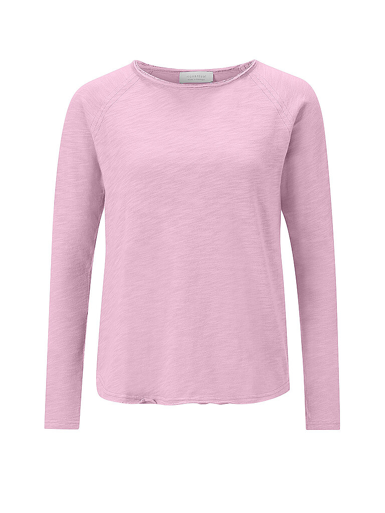 T-shirt à manches longues rose L