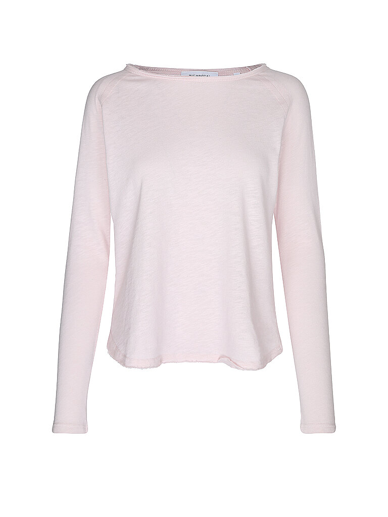 T-shirt à manches longues rose L