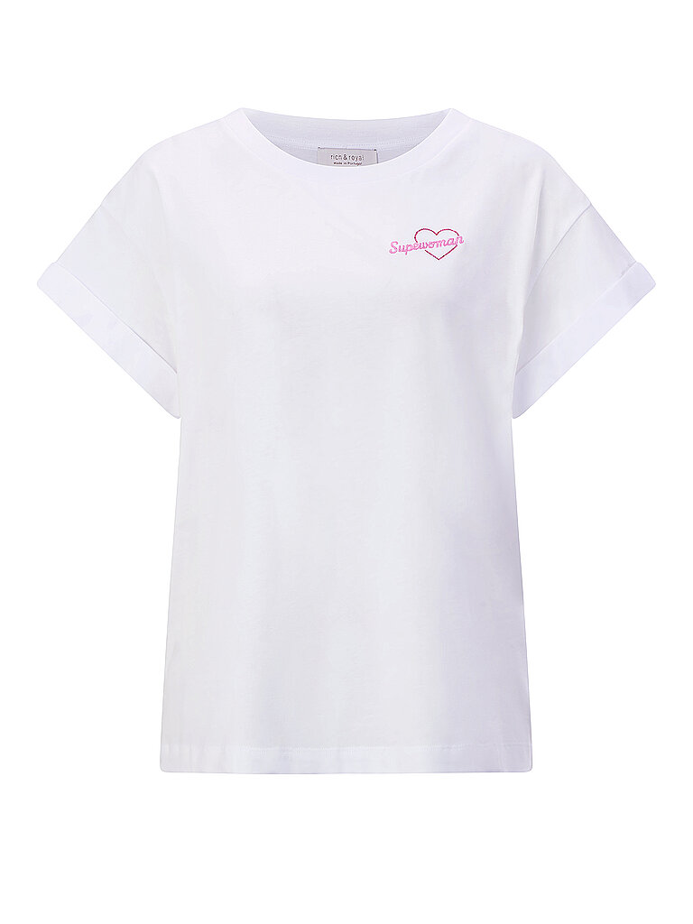 Richroyal T-Shirt blanc XXL