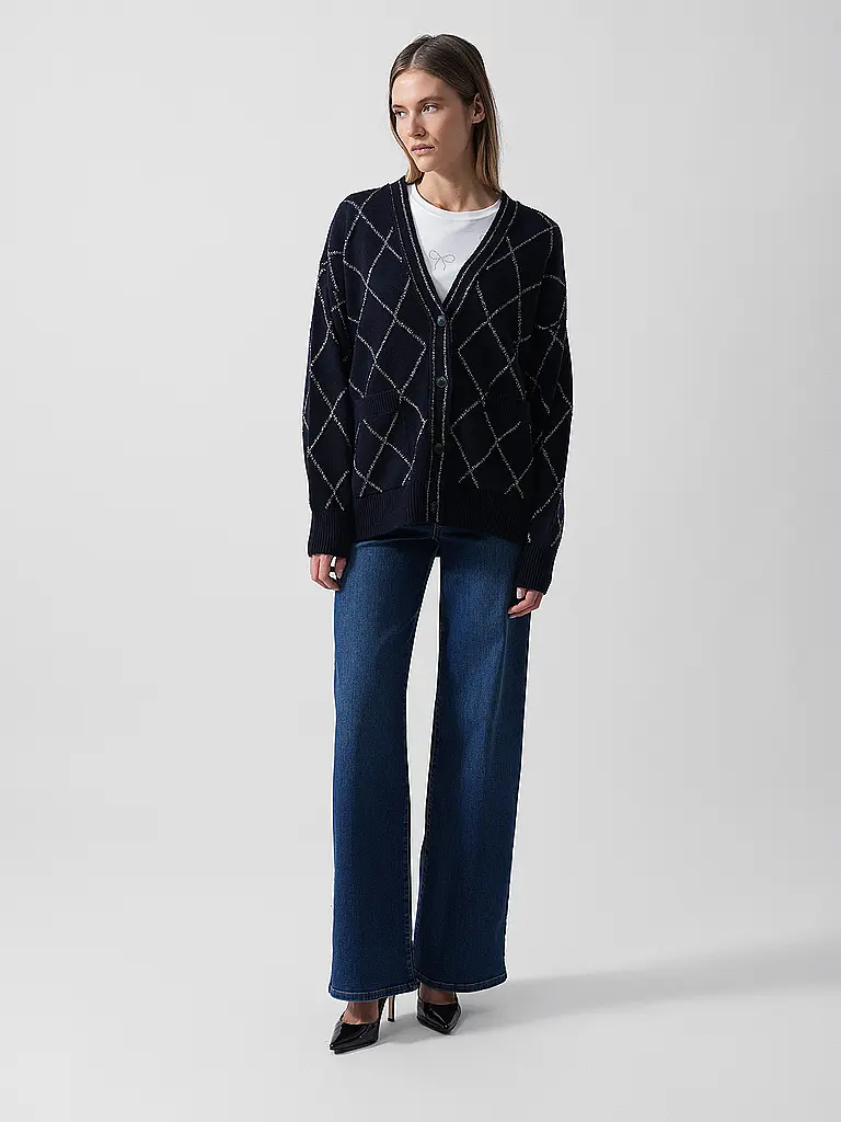 RICHROYAL | Cardigan | Bleu foncé