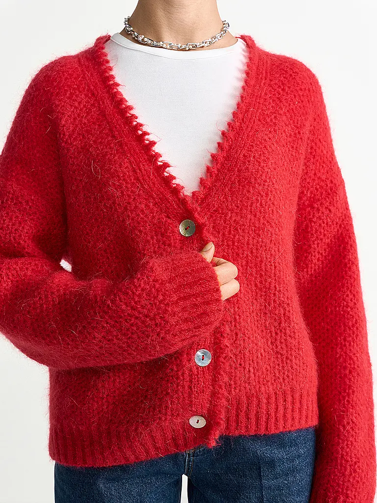 RICHROYAL | Cardigan | Rouge
