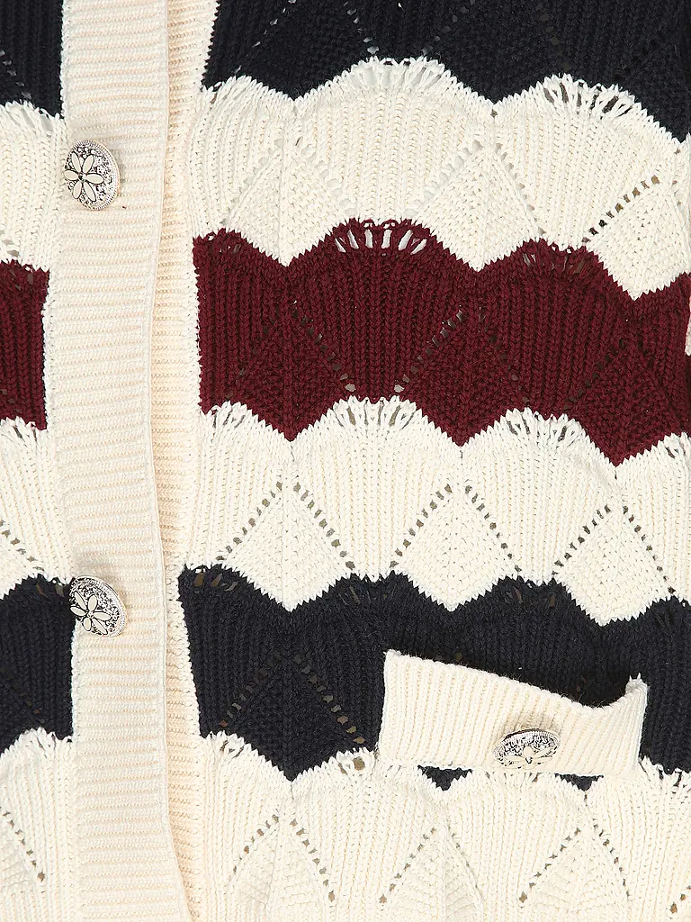 RICHROYAL | Cardigan | Rouge foncé