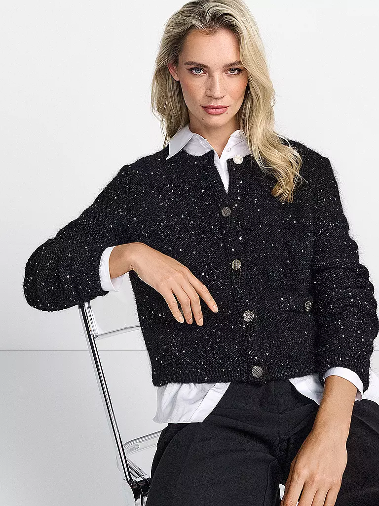 RICHROYAL | Gilet coupe carrée | Noir