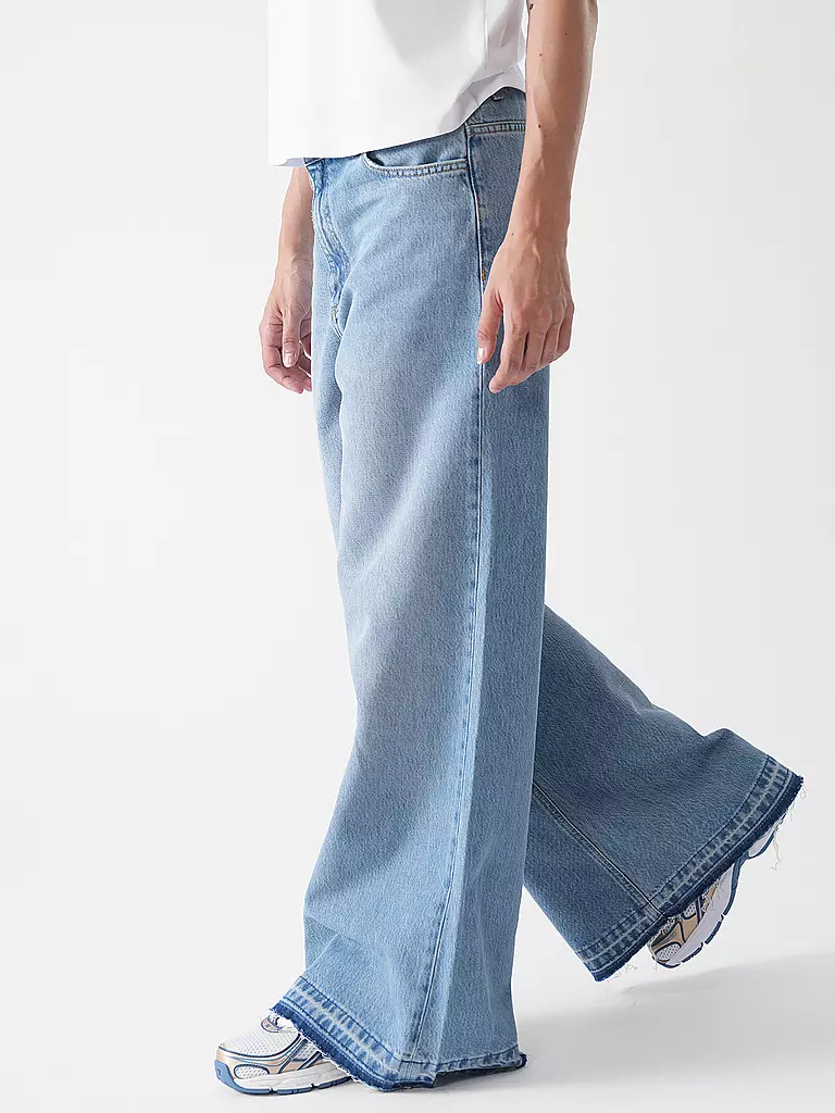 RICHROYAL | Jeans Coupe Évasée | Bleu