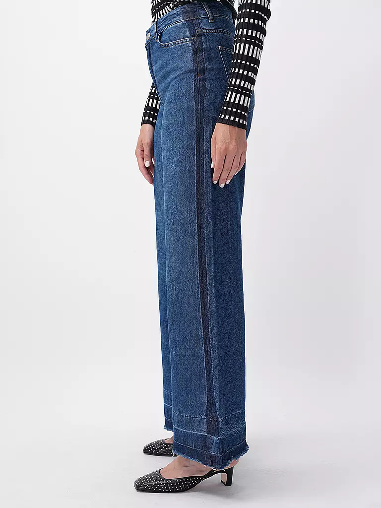 RICHROYAL | Jeans Coupe Évasée | Bleu