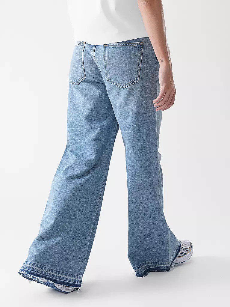 RICHROYAL | Jeans Coupe Évasée | Bleu