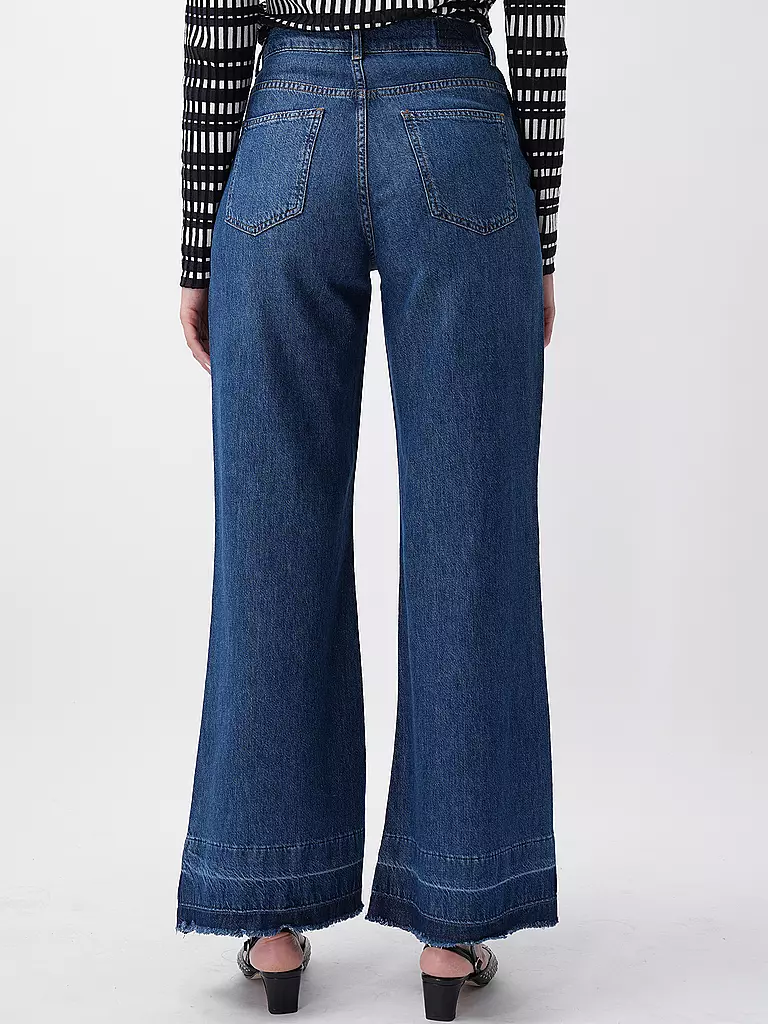 RICHROYAL | Jeans Coupe Évasée | Bleu