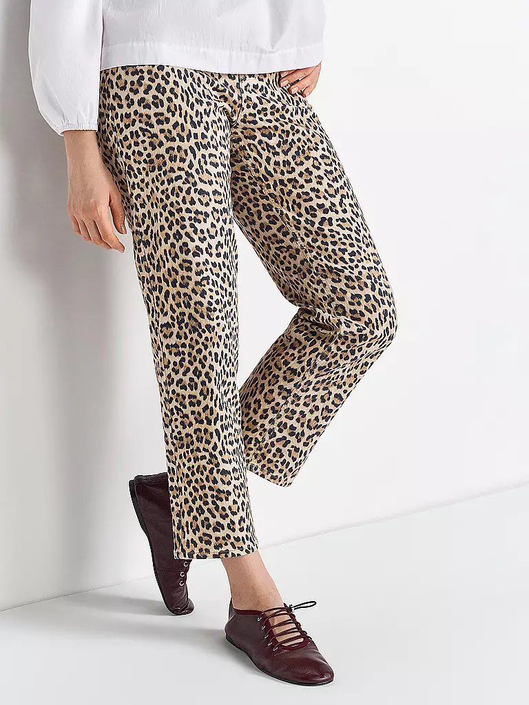 RICHROYAL | Jeans coupe droite | Marron