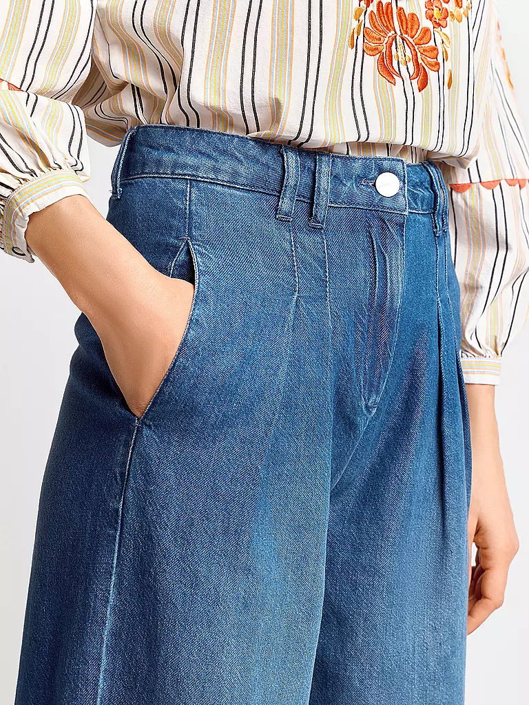 RICHROYAL | Jeans Jambe Large | Bleu