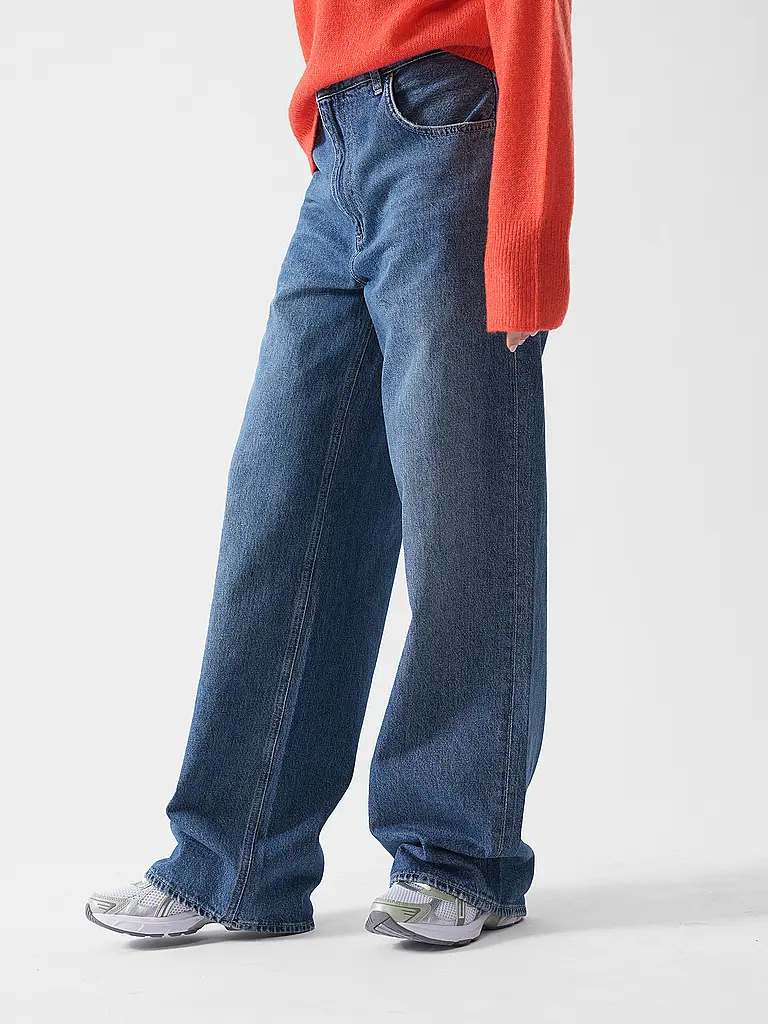 RICHROYAL | Jeans Jambe Large | Bleu