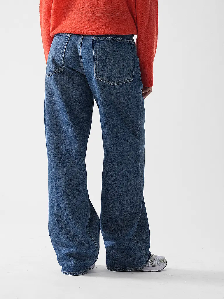 RICHROYAL | Jeans Jambe Large | Bleu