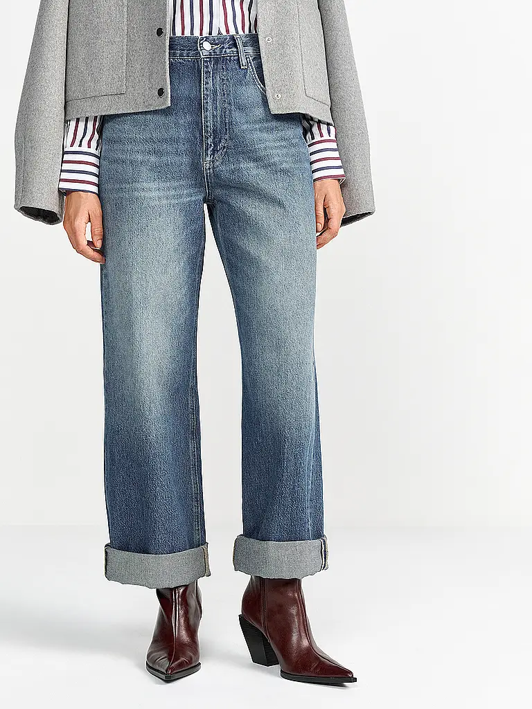 RICHROYAL | Jeans Jambe Large | Bleu