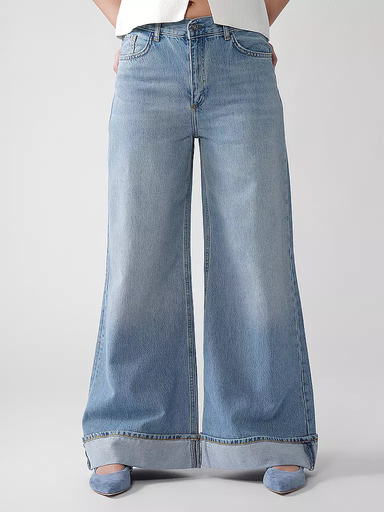 RICHROYAL | Jeans Wide Leg | Bleu