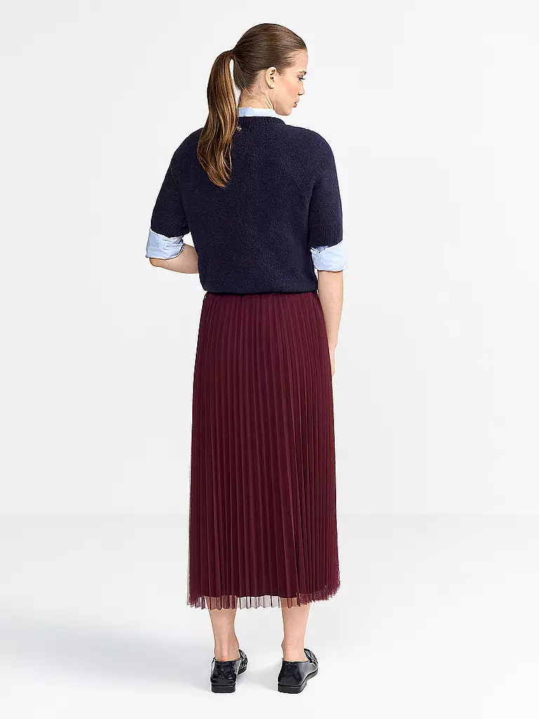 RICHROYAL | Jupe midi | Rouge foncé