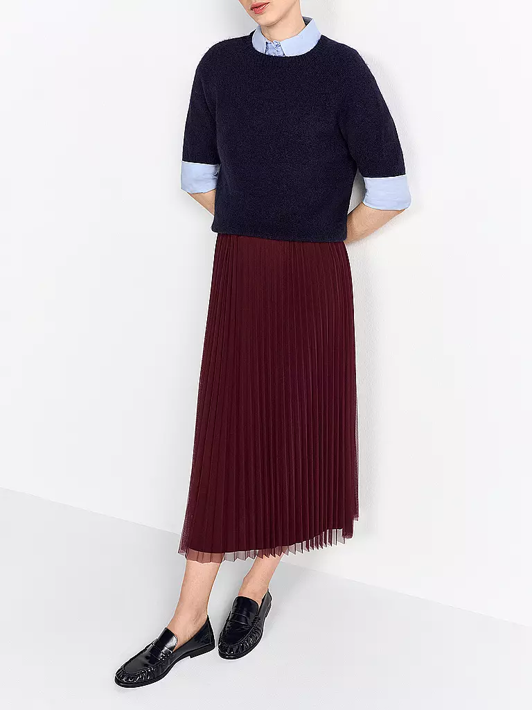 RICHROYAL | Jupe midi | Rouge foncé