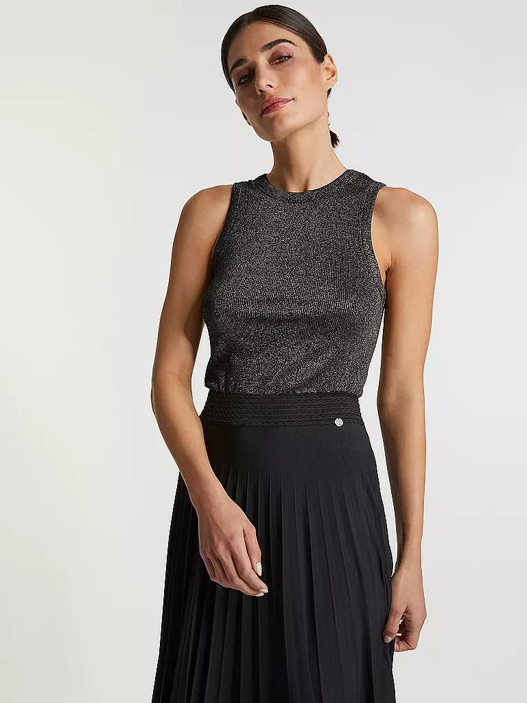 RICHROYAL | Jupe plissée | Noir