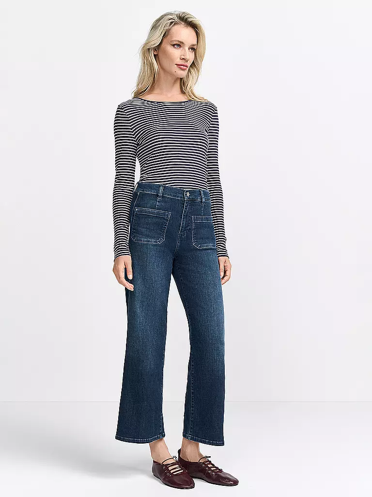 RICHROYAL | Langarmshirt | Bleu foncé