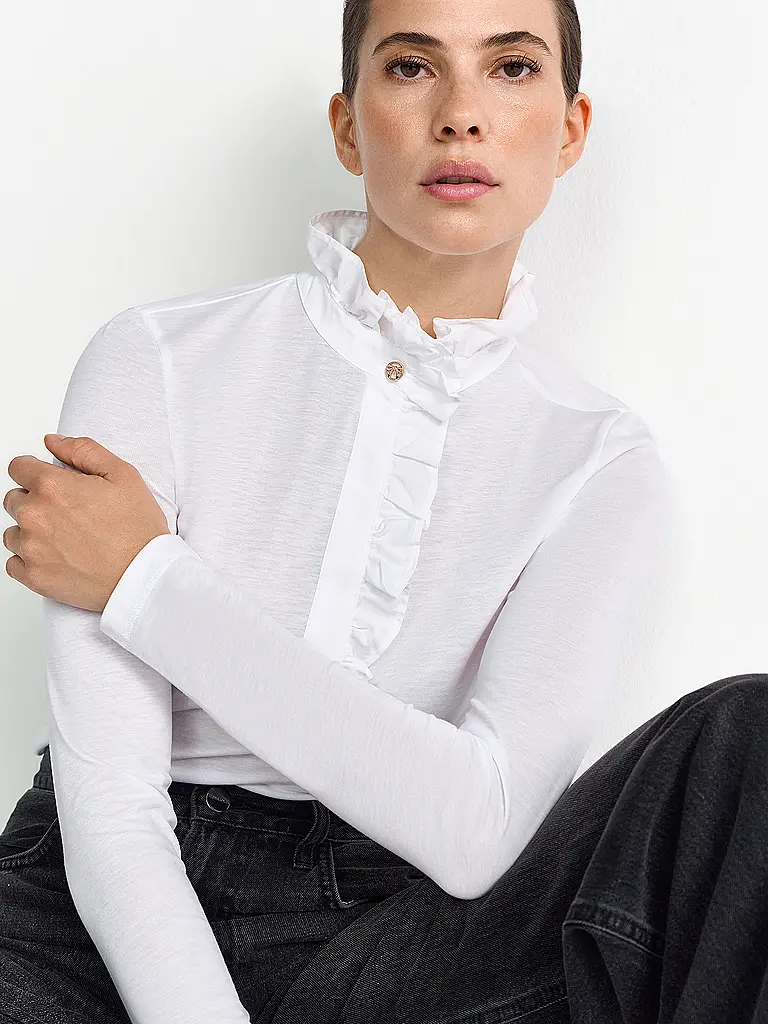 RICHROYAL | Langarmshirt | Blanc