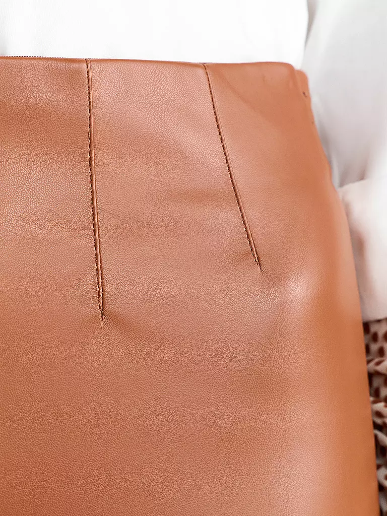 RICHROYAL | Leggings aspect cuir | Marron