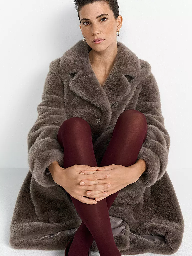 RICHROYAL | Manteau en fausse fourrure | Gris