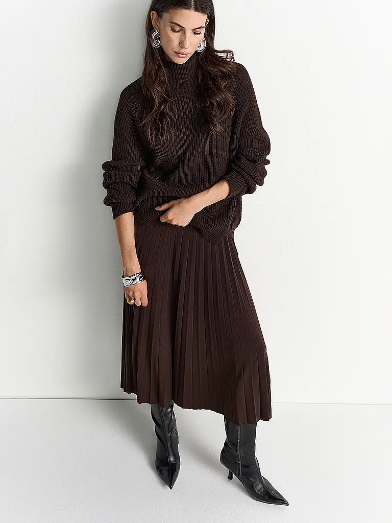 RICHROYAL | Midi-jupe | Marron