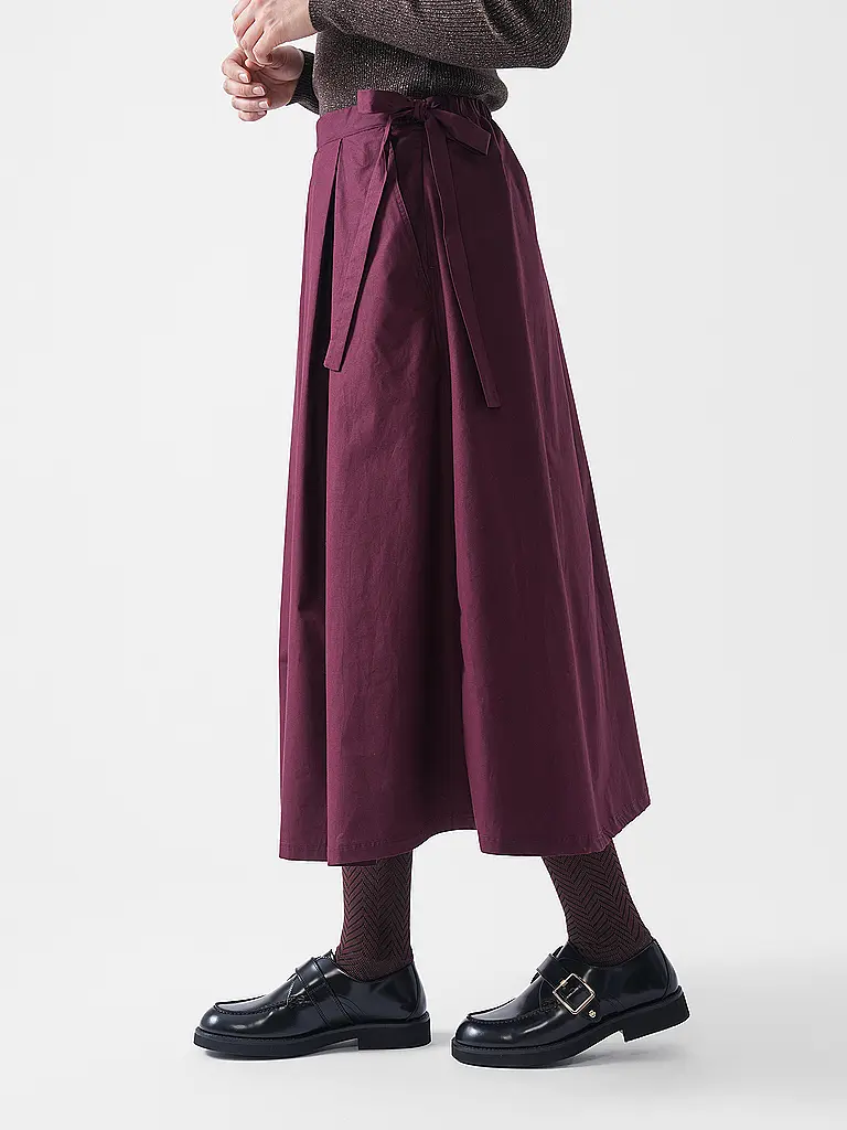 RICHROYAL | Midi-jupe | Rouge foncé