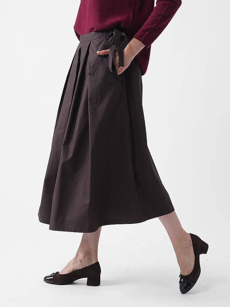 RICHROYAL | Midi-jupe | Marron