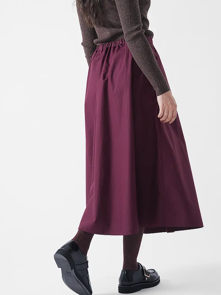 RICHROYAL | Midi-jupe | Rouge foncé