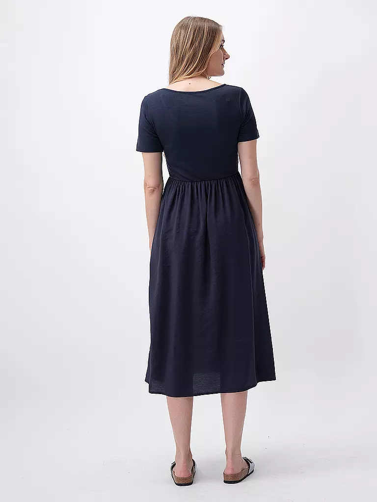 RICHROYAL | Midikleid | Bleu foncé