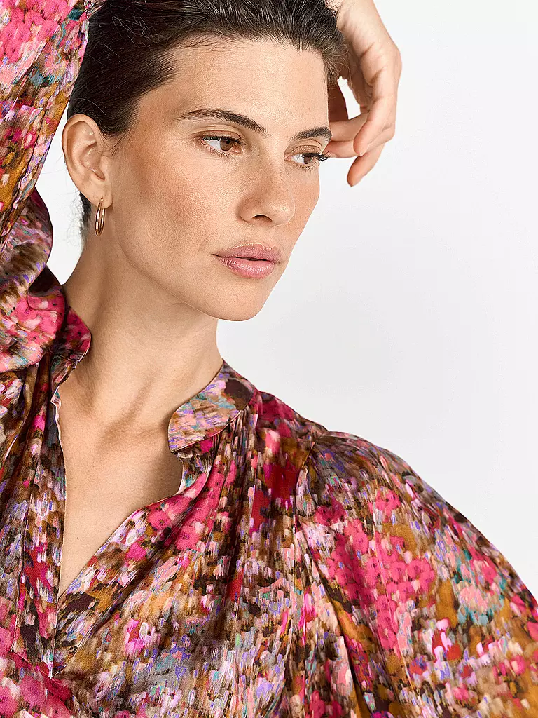 RICHROYAL | Midikleid | Rouge foncé