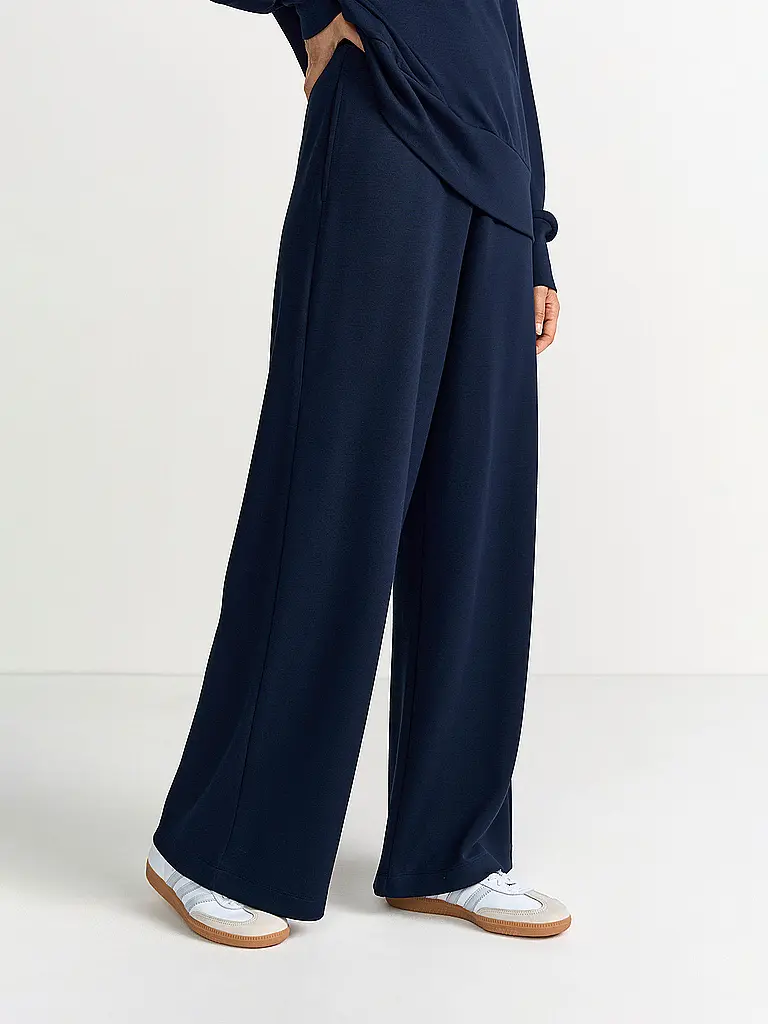 RICHROYAL | Pantalon de jogging coupe décontractée | Bleu foncé