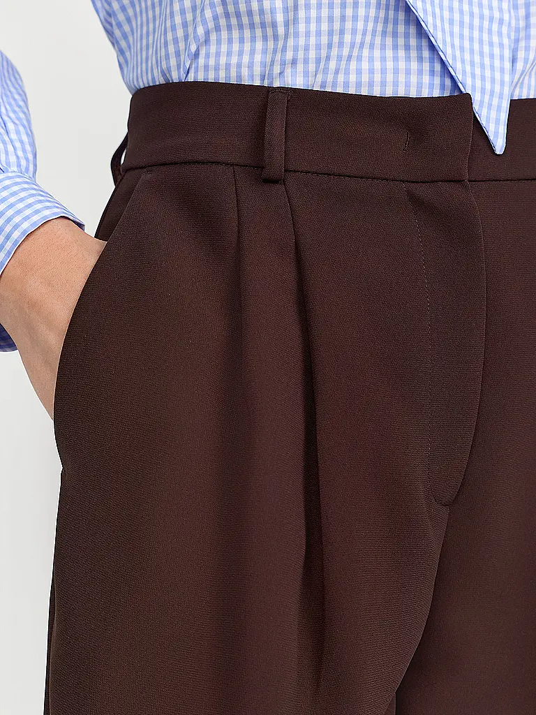 RICHROYAL | Pantalon de tailleur 7/8 | Marron