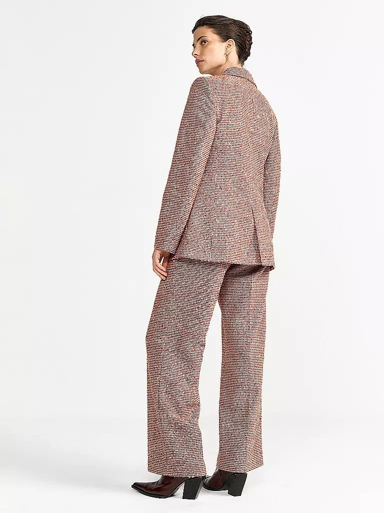 RICHROYAL | Pantalon de tailleur | Rouge foncé