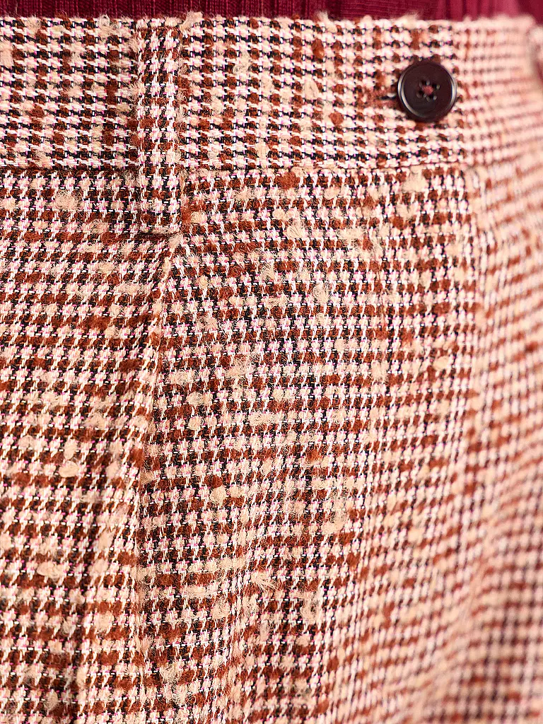 RICHROYAL | Pantalon de tailleur | Rouge foncé