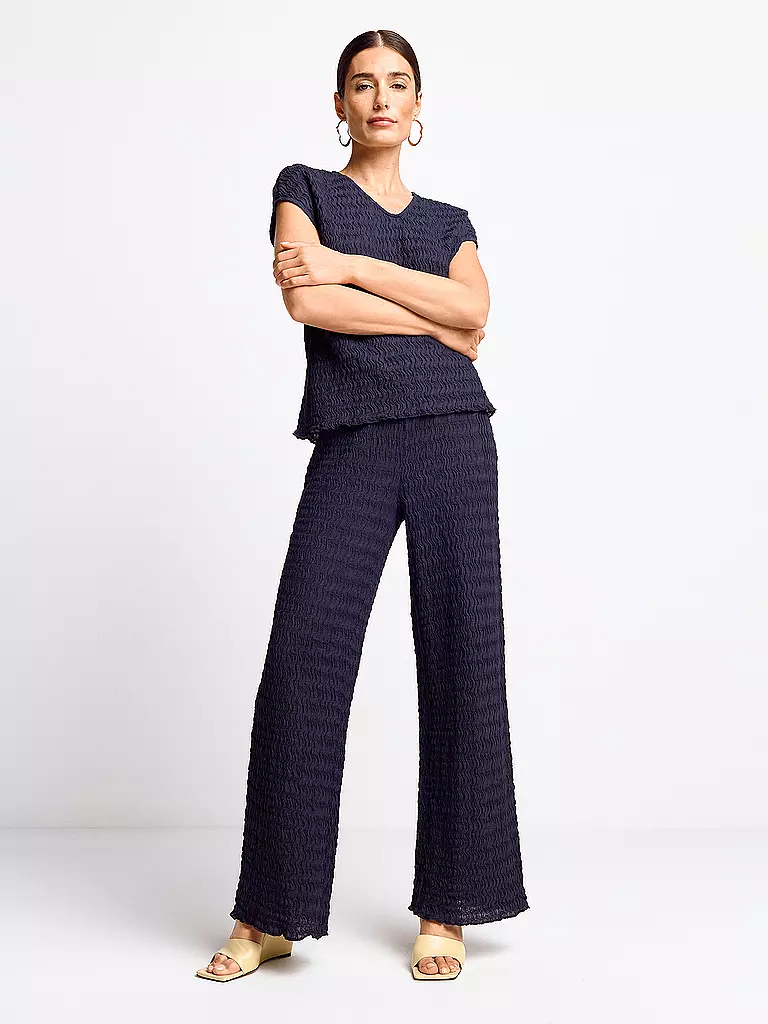 RICHROYAL | Pantalon Marlene | Bleu foncé