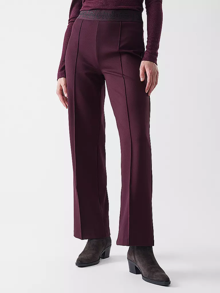 RICHROYAL | Pantalon Marlene | Rouge foncé