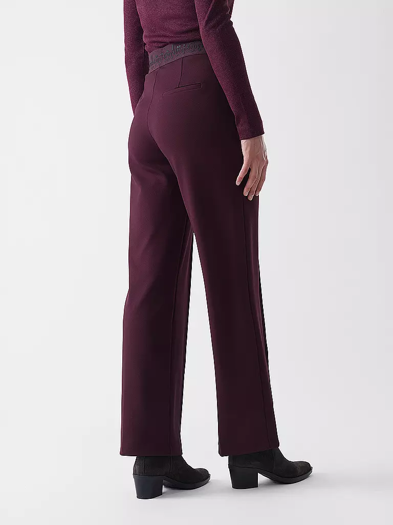 RICHROYAL | Pantalon Marlene | Rouge foncé