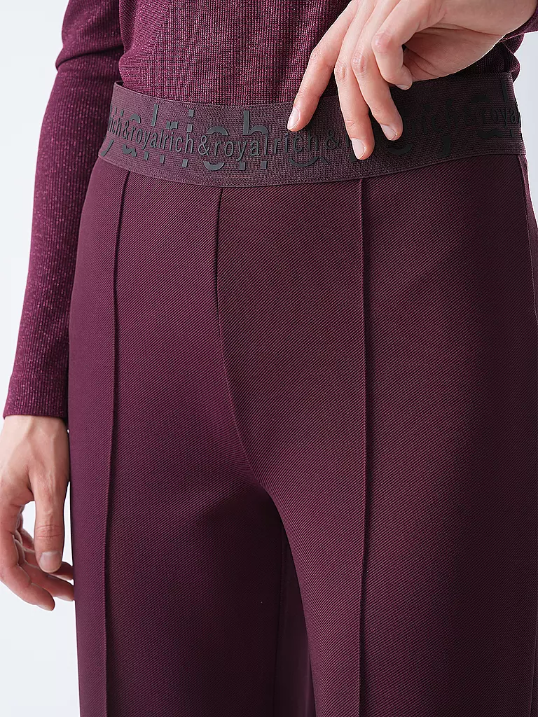 RICHROYAL | Pantalon Marlene | Rouge foncé