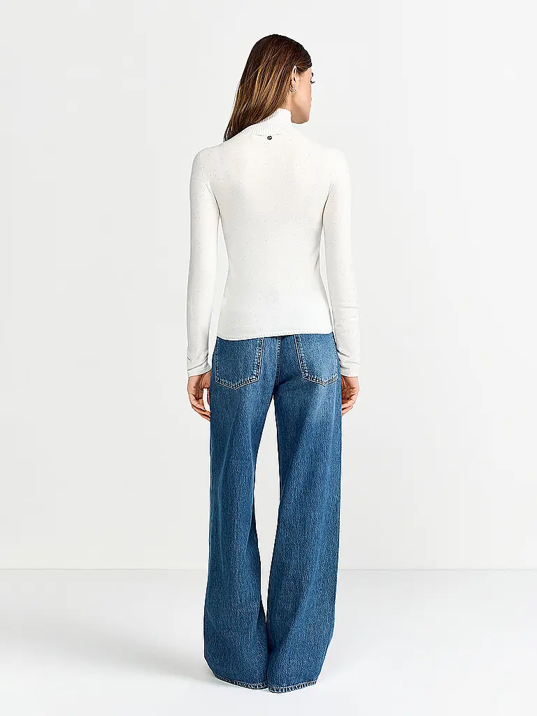 RICHROYAL | Pull à col roulé | Crème