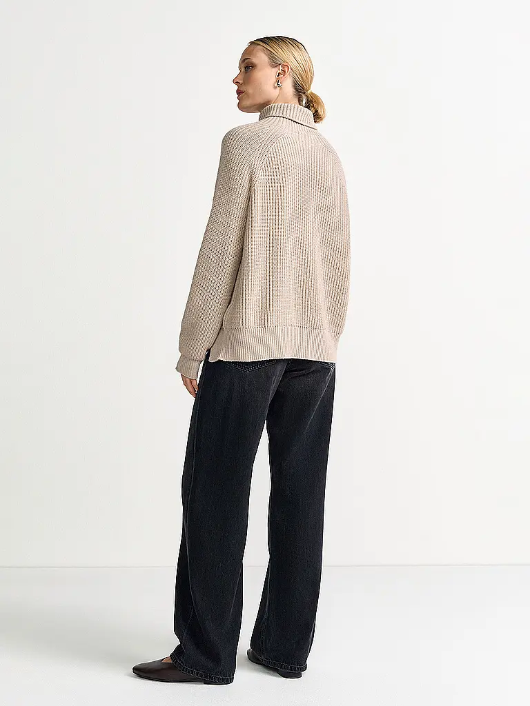 RICHROYAL | Pull à col roulé | Beige
